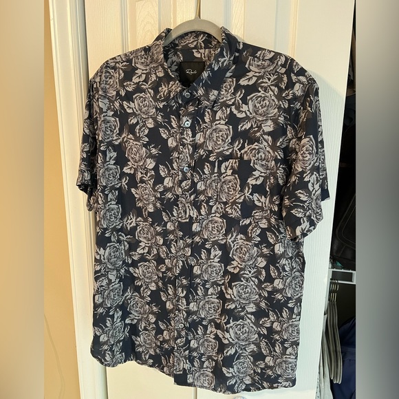 Rails XL Floral Short Sleeve Shirt - Picture 3 of 4
